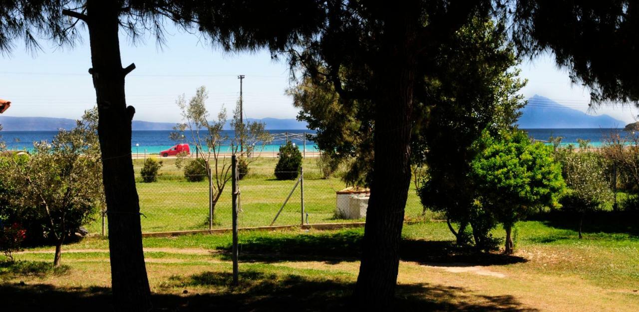 Athos View Villa By The Sea Ormos Panagias Dış mekan fotoğraf