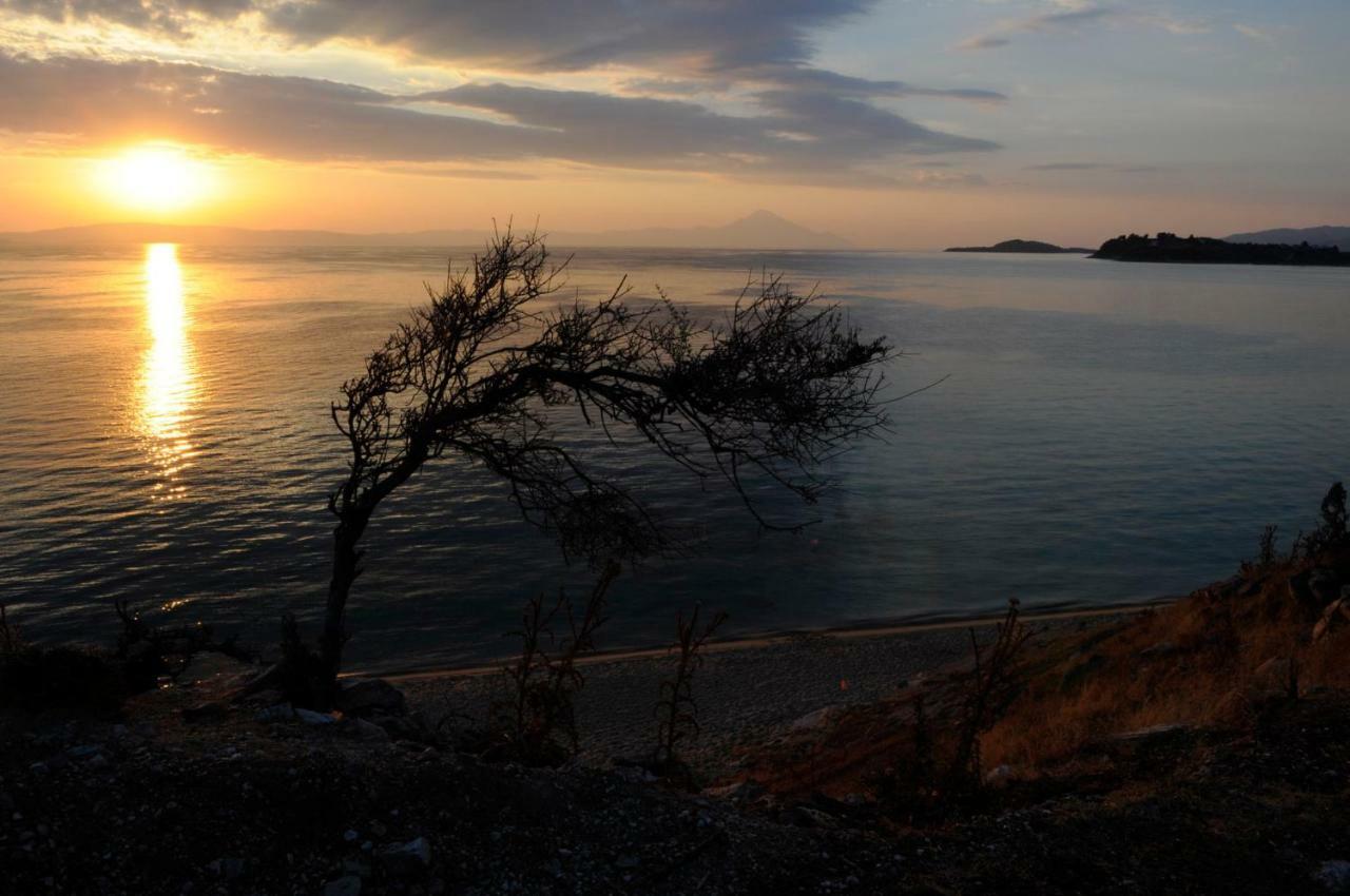 Athos View Villa By The Sea Ormos Panagias Dış mekan fotoğraf