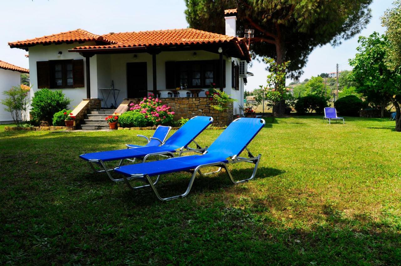 Athos View Villa By The Sea Ormos Panagias Dış mekan fotoğraf